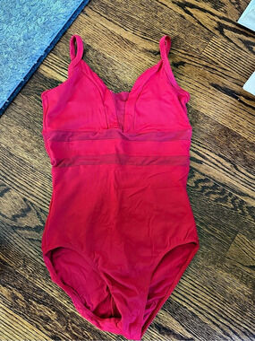 So Danca Red Leotard